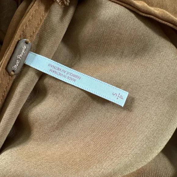 2 piece by free people. Silk long skirt and top. - Picture 3 of 8